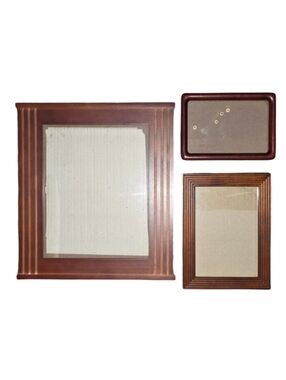 FETCO HOME DECOR THAILAND: Red Teakwood 4×6 & Walnut 8×10 +BONUS Walnut Wood 5×7